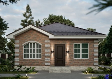 Визуализация проекта дома №70, 95 м²