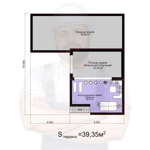 План второго этажа